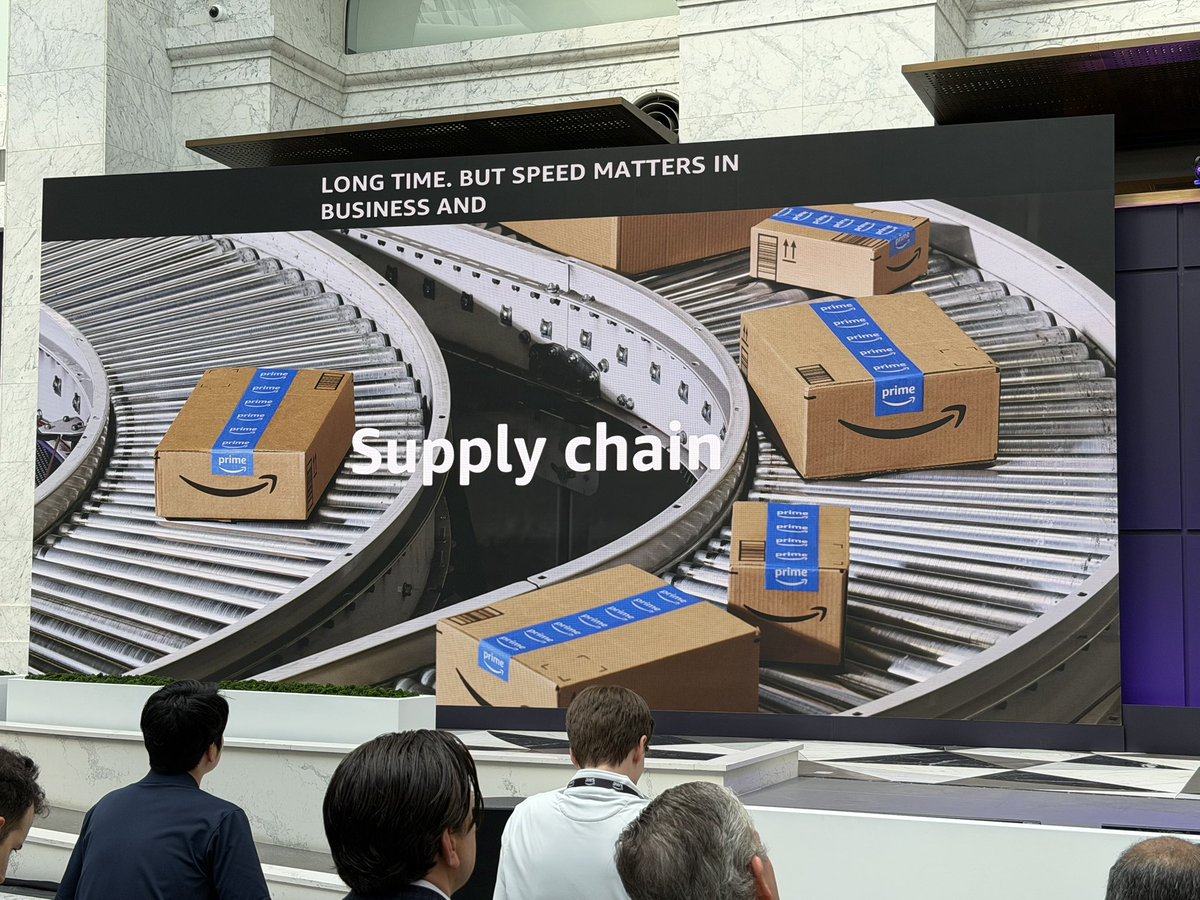 tcrawford's tweet image. AWS leaning into their own incredibly complicated supply chain experience

New: Amazon Connect Decisions

#CIO #AI #Cloud #WhatsNextWithAWS