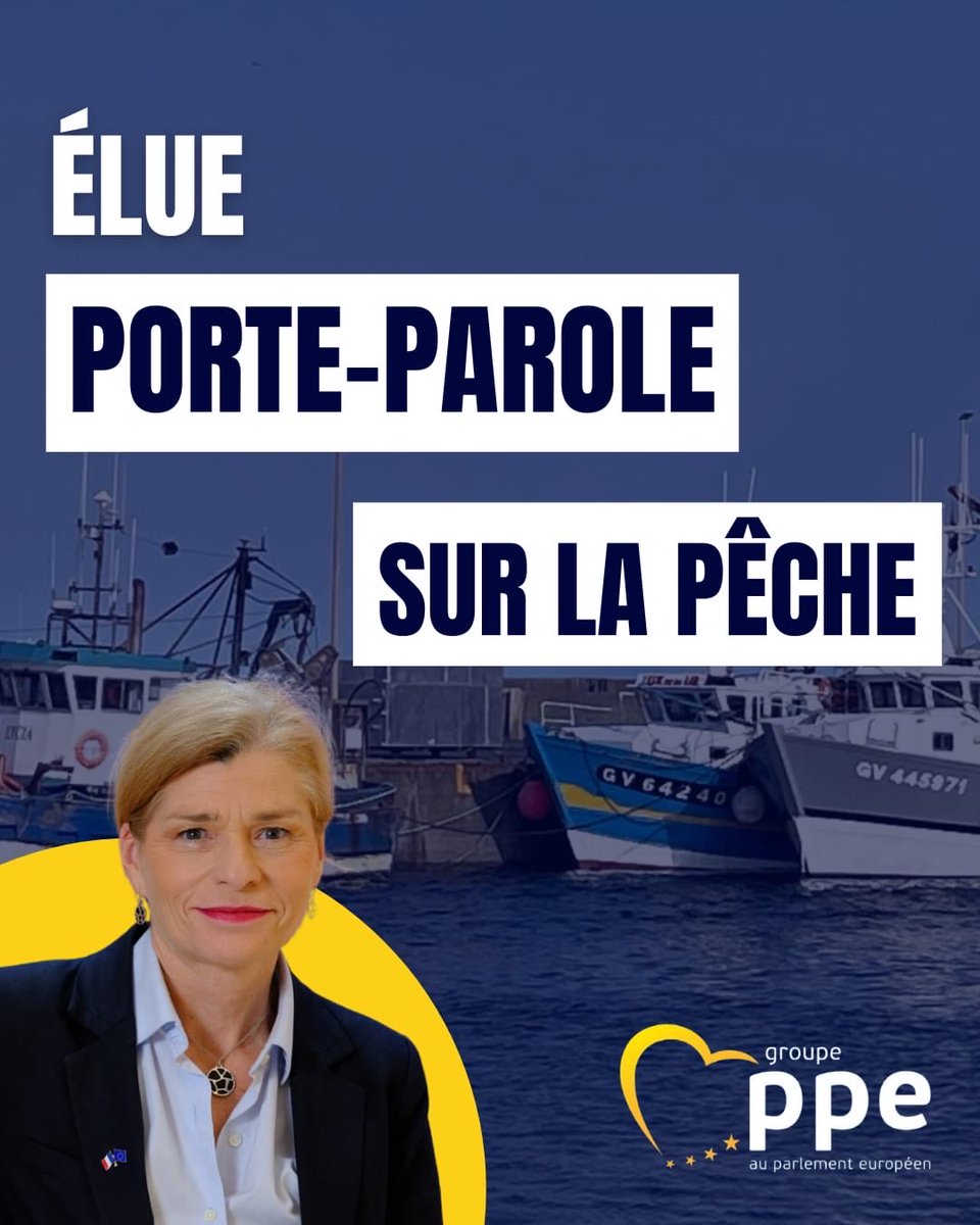 ilecallennec's tweet photo. Merci à mes collègues @EPPGroup @Europarl_EN pour leur soutien et leur confiance. Tant à faire pour soutenir nos pêcheurs ! 🇪🇺#PêcheDurable 🐟 https://t.co/4zZkTqi35P