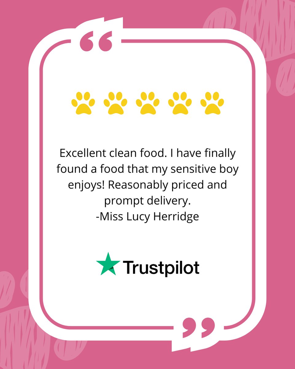 Alfie_BT's tweet image. Nothing makes us happier than hearing from our lovely customers 💛

Thank you for the kind words – we’re so glad your pup is loving their Feelwells favourites!

Got a review to share? We’d love to hear from you 👇

#TestimonialTuesday #HappyDogs #Feelwells
