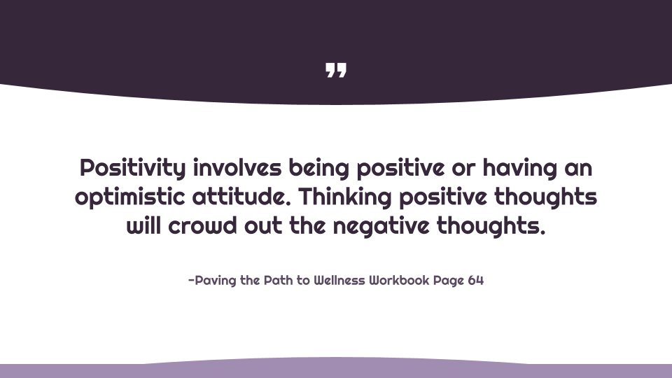 pavingwellness's tweet image. Positivity isn't just an attitude—it's a strategy. Thinking positive thoughts will crowd out the negative ones, paving the way for better wellness. #PAVING #Positivity #Mindset #Wellness