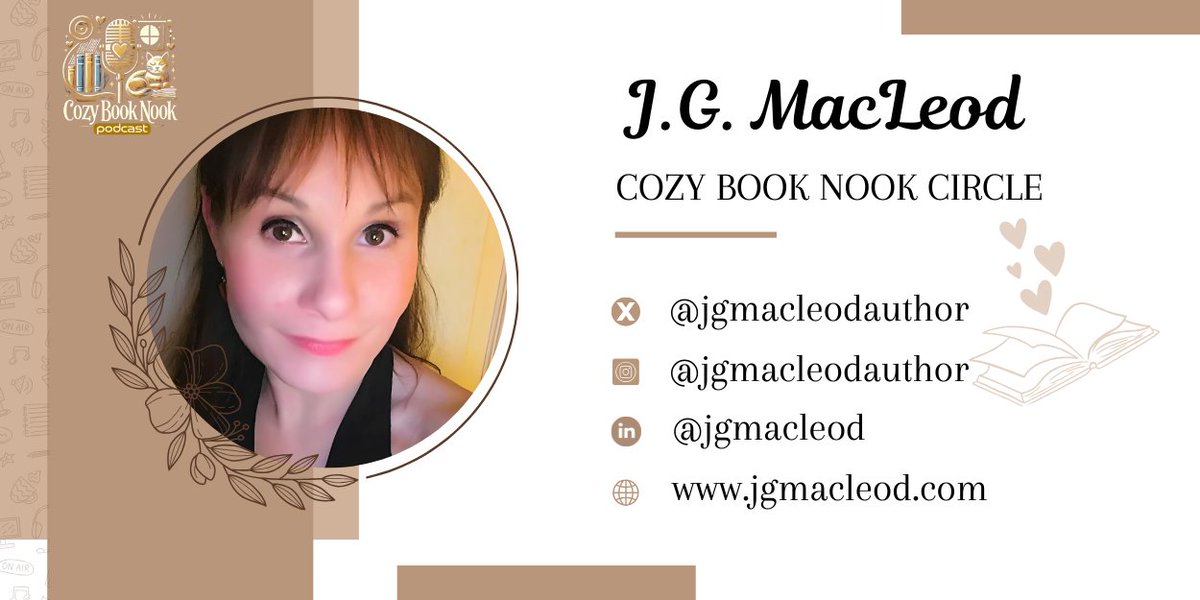 NoorioZehra's tweet image. 📚 Meet the #CozyBookNookCircle 📚the heartbeat of our weekly Author’s Book Marketing #Podcast 😊
@jgmacleodauthor 

Each week, we spotlight an inspiring voice in our writing community🎙️

#AuthorCommunity #ShamelessSelfpromoTuesday #writerscommunity 

x.com/i/spaces/1lJQR…