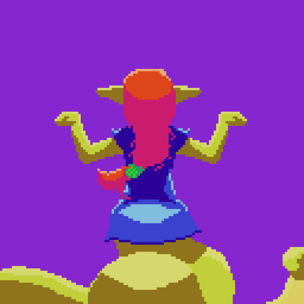 Pixels_Yez2's tweet image. Debí estudiar más las colas de las serpientes... #pixel #pixelart