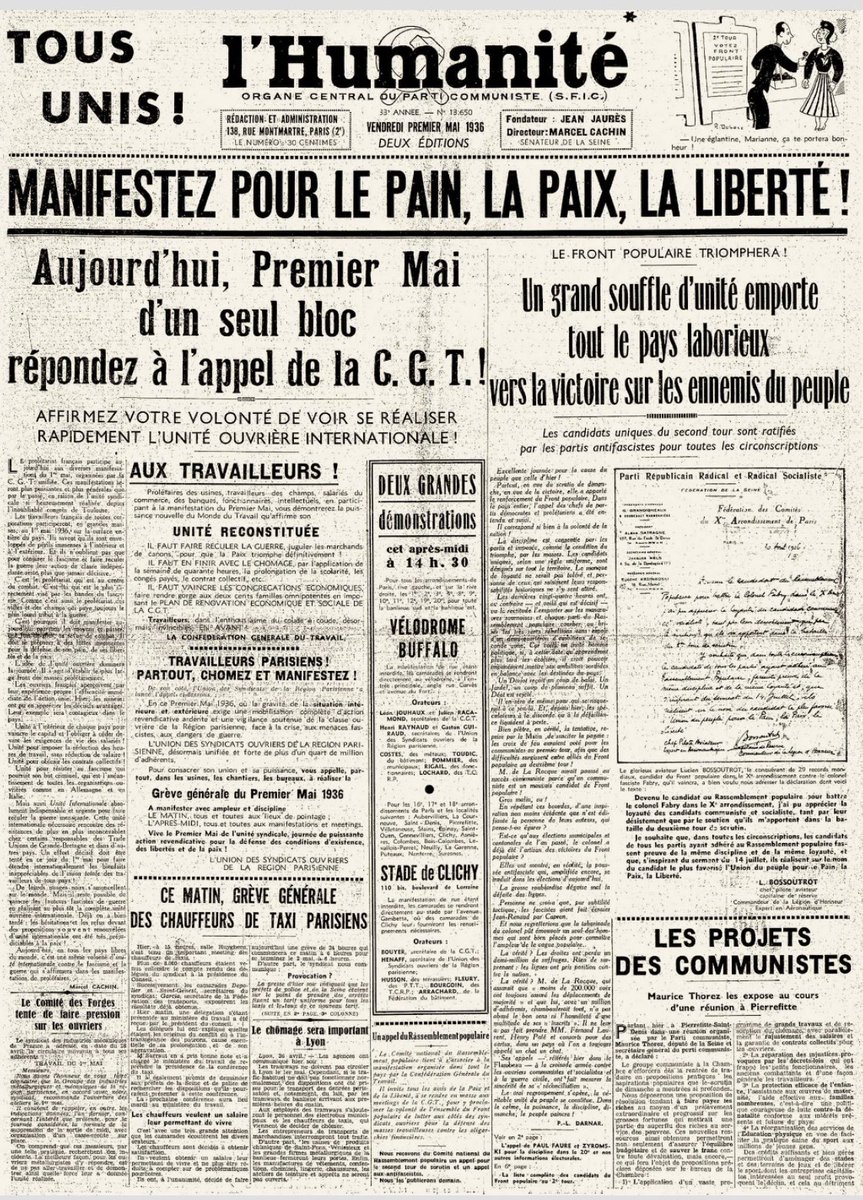 JBLebas's tweet photo. À quelques jours du 90e anniversaire du Front Populaire nous nous associons au PS et à la municipalité pour honorer le ministre du Travail des 40 h, des congés payés, des assurances sociales…
Rendez-vous monument Jean Lebas bd Gambetta 9h30 #1ermai #RépubliqueSociale https://t.co/kiX3cbfBbh