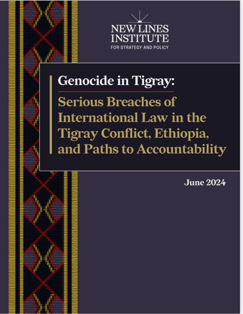 getish_desta's tweet image. 📢 For over three years now,Tigrayans &amp;amp;allies have been calling on the world to recognize and stop the

#2️⃣0️⃣0️⃣3️⃣DaysOfTigrayGenocide

#Justice4Tigray

@AP @hrw @USUN

This @NewlinesInst report breaks down the genocidal intent&amp;amp; actions of the ENDF,EDF,ASF,&amp;amp;Fano against Tigrayans.