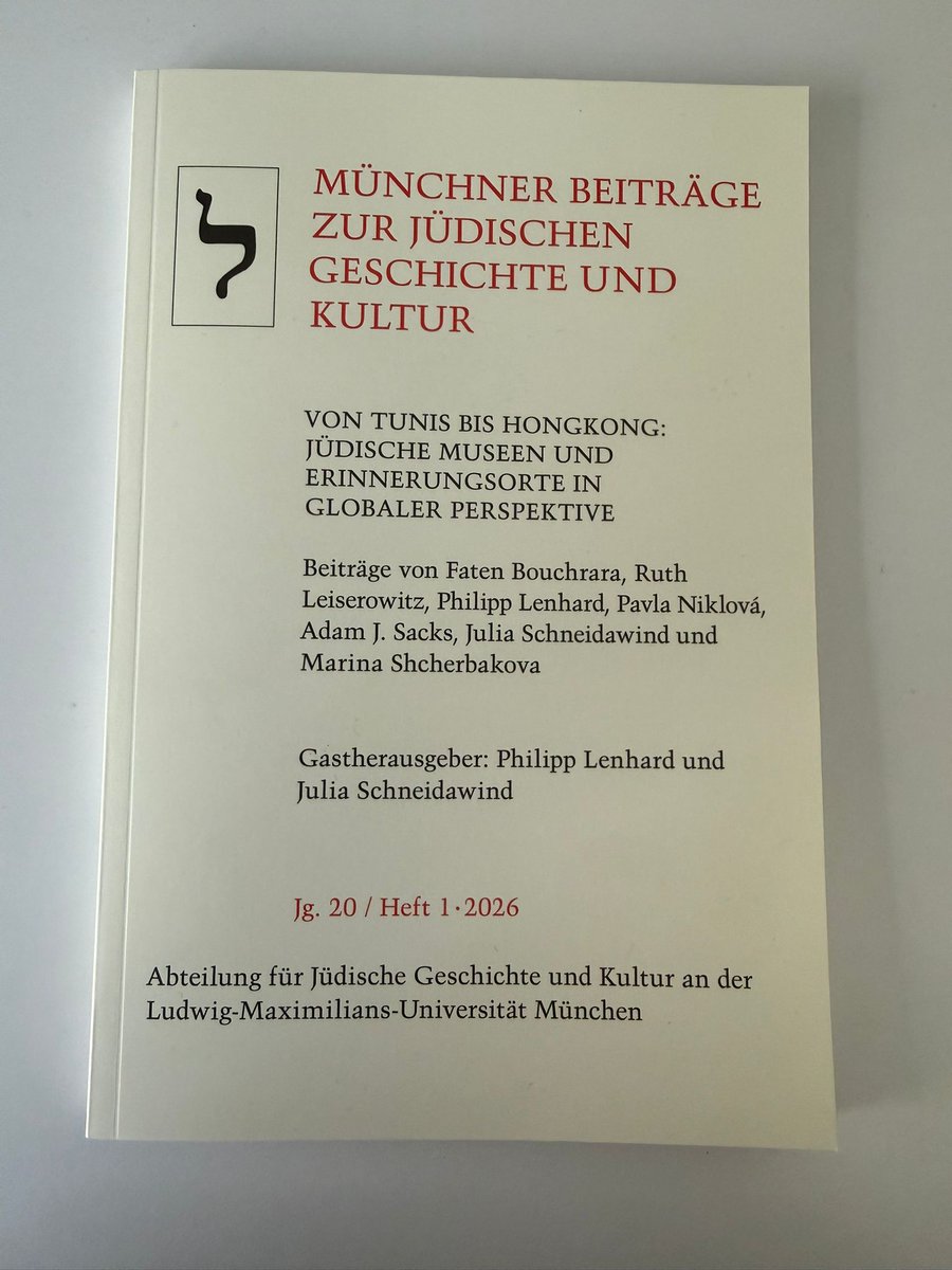 Soeben erschienen! Der von <a href="/JSchneidawind/">JuliaSchneidawind</a> und mir herausgegebene Band "Von Tunis bis Hongkong: Jüdische Museen und Erinnerungsorte in globaler Perspektive". Darin auch ein Text von mir über das Museo Judaico de Belmonte. 👉share.google/KNFFO5CznxSYc4…