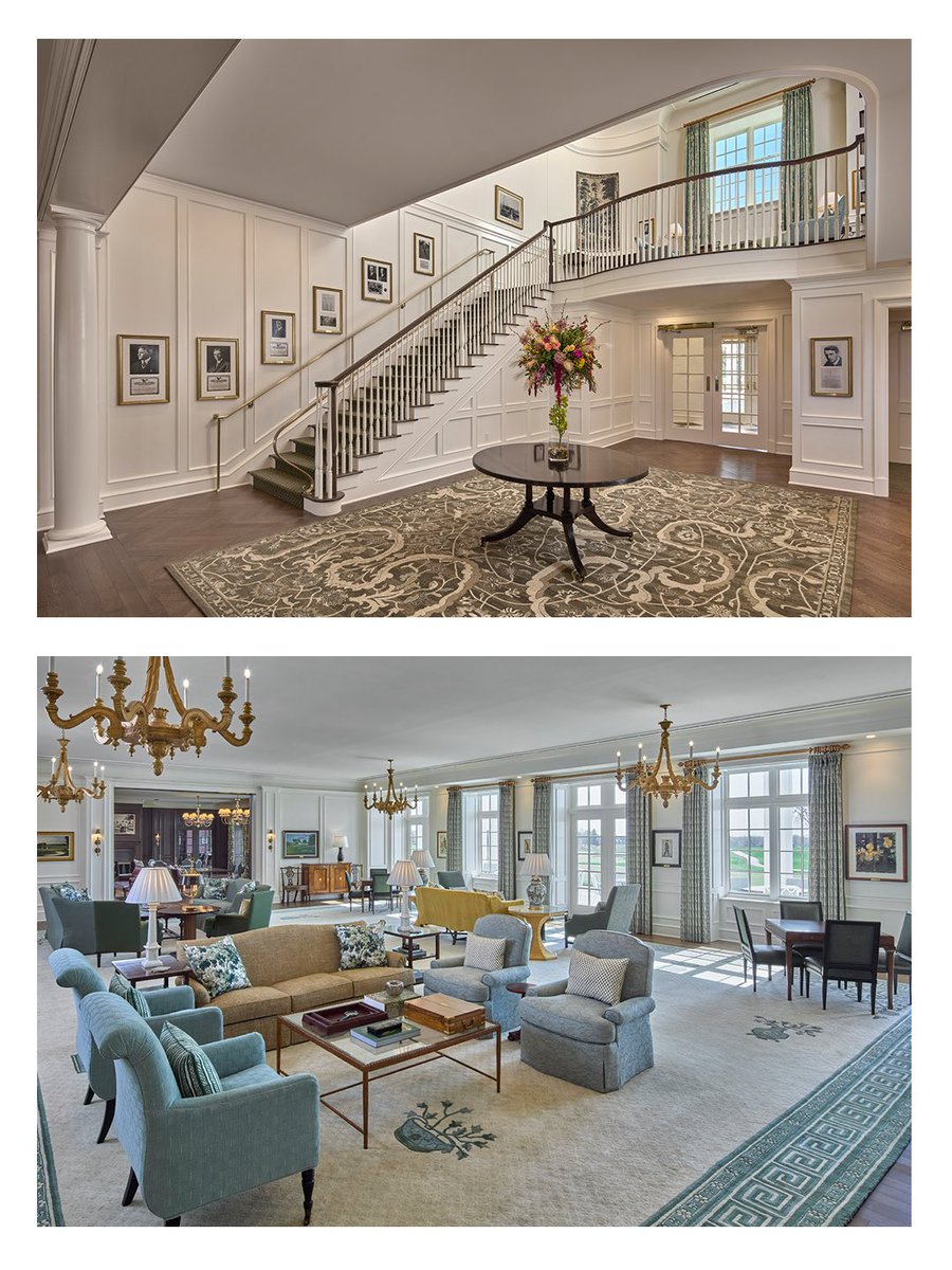 oaklandhillscc's tweet photo. Oakland Hills enters a defining new chapter with the unveiling of its new clubhouse, where signature dining, refined lounges, a grand ballroom, and striking locker rooms offer sweeping views of the South Course, blending tradition with modern club life. https://t.co/uDfFqZuq8c