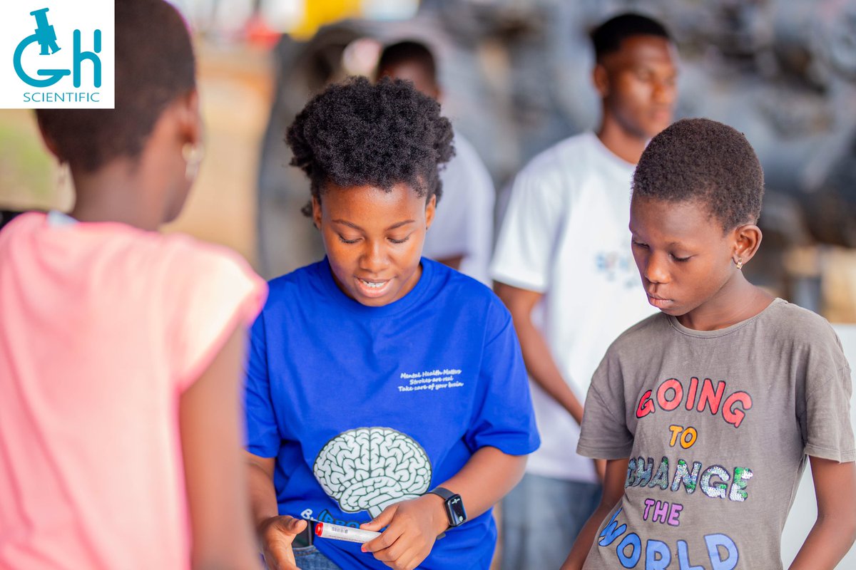 Ghscientific's tweet photo. Both sides learn. That’s the magic of education ✨
Scifest Ghana 2026 is where scientists, students, and science enthusiasts meet. Experiments. Real science, real fun.
Don’t just hear about it. Be there.
Grab your ticket here https://t.co/miKFD78ElB
#scifestghana #scifest https://t.co/zl4Ce8e4eZ