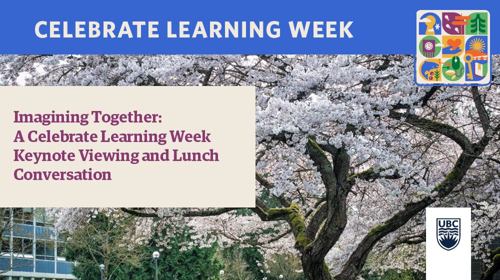 UBC Celebrate Learning Week tweet media