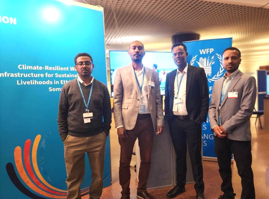 AugoWfp's tweet photo. At #ARFSD12, @WFP  highlights best practices in climate‑resilient water infrastructure, advancing #SDG6 and aligning with the AU Theme of the Year. Together, we’re strengthening sustainable food systems and resilient livelihoods across Africa.      #ZeroHunger #Agenda2063 https://t.co/U0cdfsSoiq