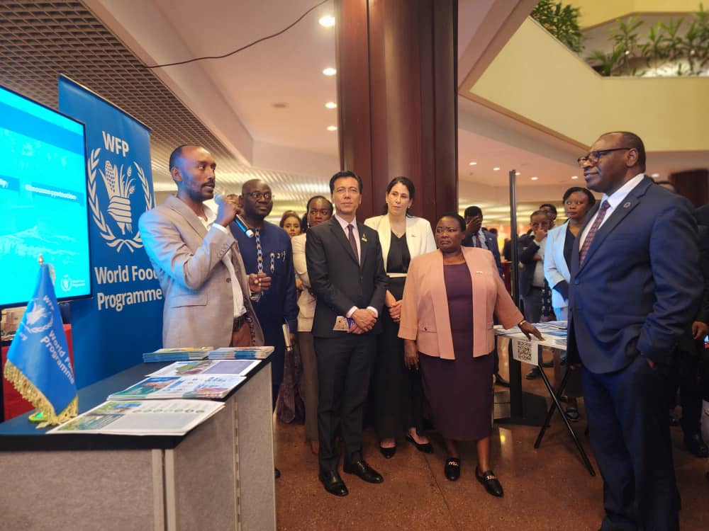 AugoWfp's tweet photo. At #ARFSD12, @WFP  highlights best practices in climate‑resilient water infrastructure, advancing #SDG6 and aligning with the AU Theme of the Year. Together, we’re strengthening sustainable food systems and resilient livelihoods across Africa.      #ZeroHunger #Agenda2063 https://t.co/U0cdfsSoiq