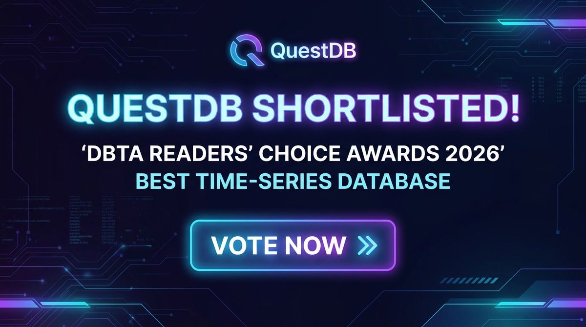 QuestDB tweet media