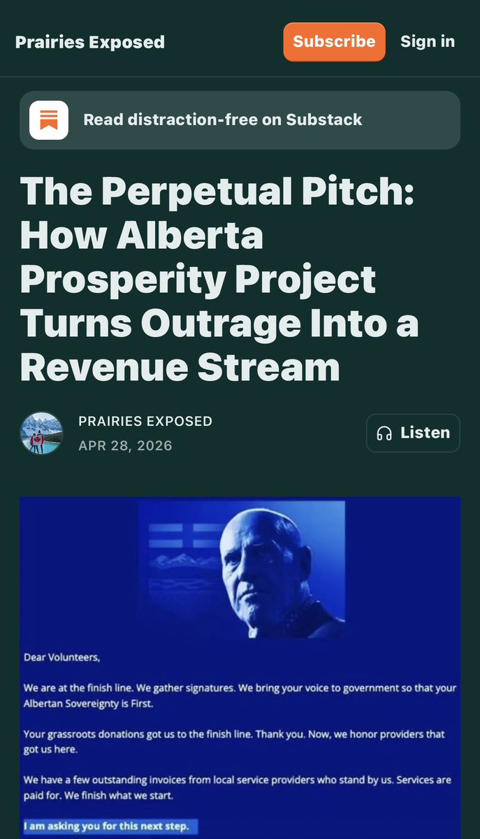 PrairiesExposed's tweet image. Endless Grifting 

prairiesexposed.substack.com/p/the-perpetua…

#alberta #grifters #fraud #albertaprosperityproject #albertaseparatists #canada
