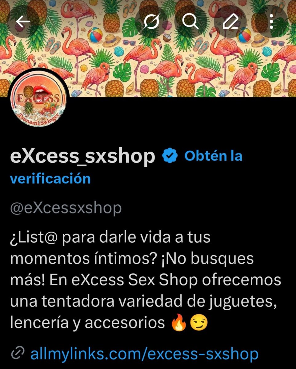 eXcess Sex Shop Oficial tweet media