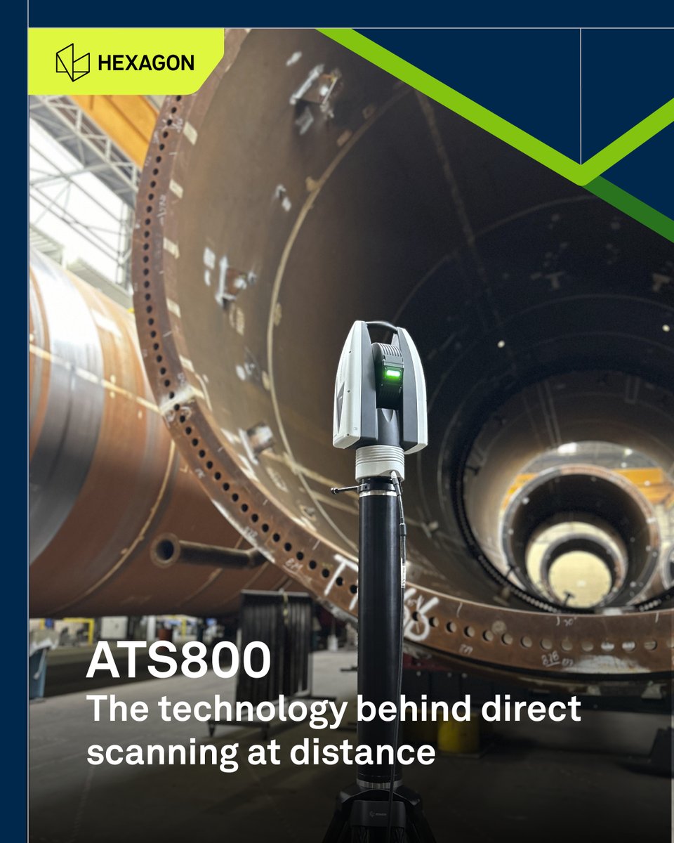 HexagonMI's tweet photo. The 𝗟𝗲𝗶𝗰𝗮 𝗔𝗯𝘀𝗼𝗹𝘂𝘁𝗲 𝗧𝗿𝗮𝗰𝗸𝗲𝗿 𝗔𝗧𝗦𝟴𝟬𝟬 combines reflector tracking with targetless direct scanning. Our white paper explains TruePoint Interferometer and C‑FMCW technology for accurate feature and edge measurement at distance.
👉 https://t.co/blXJayFdGc https://t.co/KYBbGzEqky