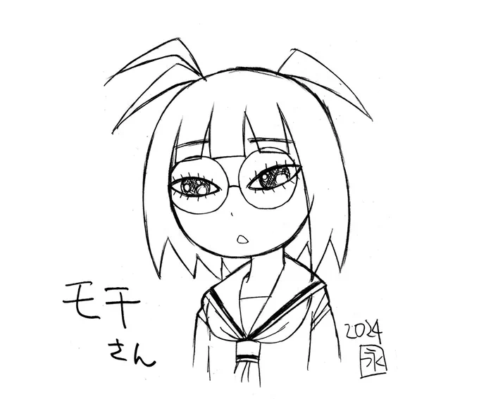 いろんなひとが描いてSNSにあげてくれたモチ。ベリベリありがとうございます。
