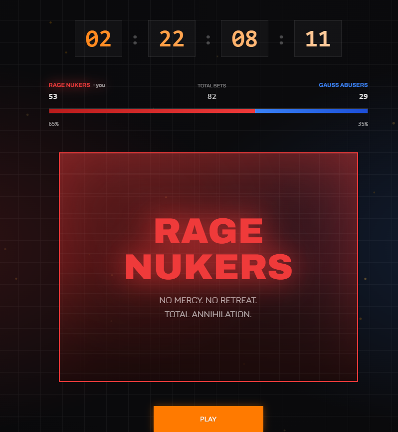 CryptoCyn88's tweet photo. @clashofcoins Team Rage Nukers.✅ Now show us your skills sir Nick 😎 💣💣 https://t.co/zqyb4UmYWf