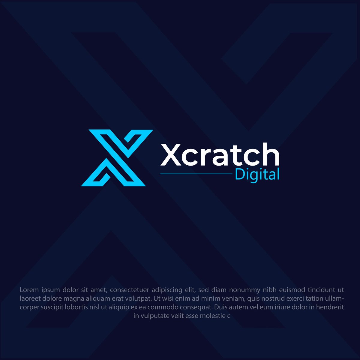 nammigrph98084's tweet image. 📷লোগোর নাম: Xcratch Digital

#LogoContest661 #logo #logocontest #logodesign #logodesigner #PiximLab