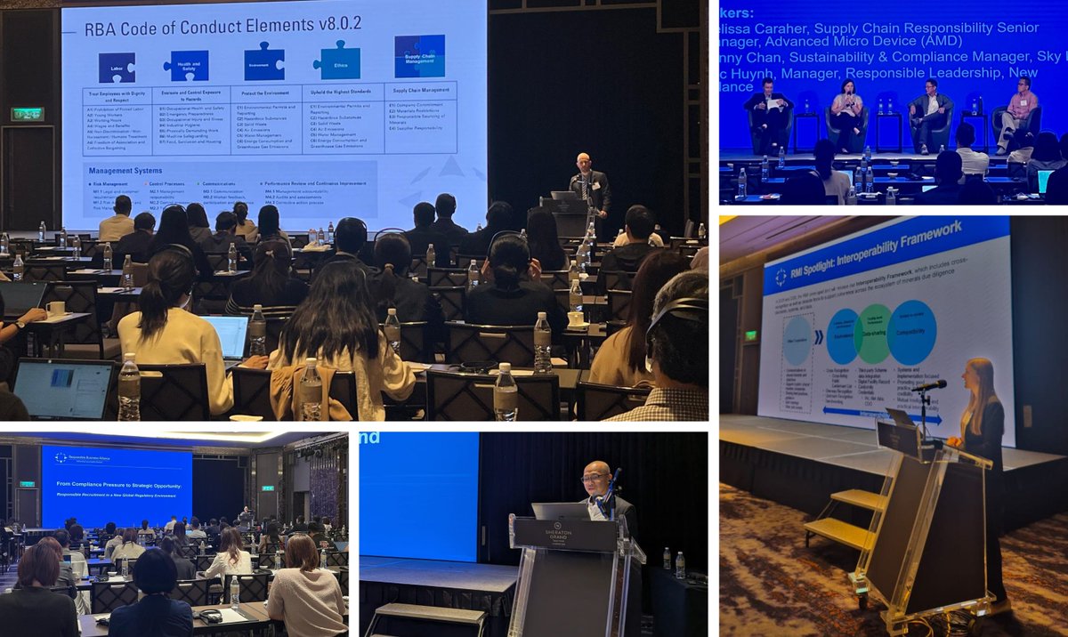 RBAllianceOrg's tweet photo. On April 23 the RBA held an outreach meeting in Taipei City convening members of the RBA &amp; its initiatives, suppliers, &amp; non-member companies. The event included sessions such as responsible recruitment in a new global regulatory environment, best business practices, &amp; more. https://t.co/xUsbZOoJub