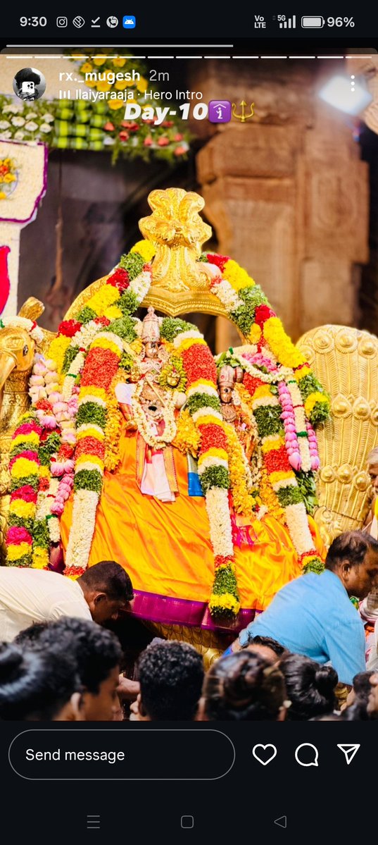 bryuceletation's tweet image. Day  ,11  🙏🏻🙏🏻  #Madurai சித்திரை திருவிழா 2026 🙌🏻🙌🏻 

#Chithiraithiruvila 🙌🏻💙 #Ak
