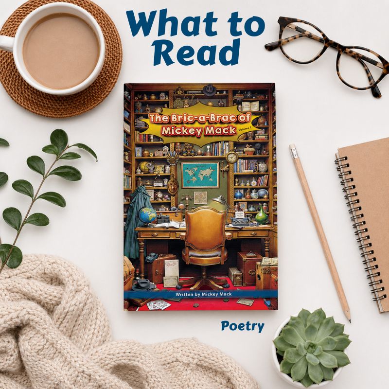 TheIndieExpress's tweet photo. The Bric-A-Brac of Mickey Mack by Mickey Mack – Poetry, Comedy, Satire

https://t.co/fPNUeo2JDq

@RABTBookTours #RABTBookTours #TheBricaBracofMickeyMack #Poetry #mickeymack https://t.co/5WY7JzvIGJ