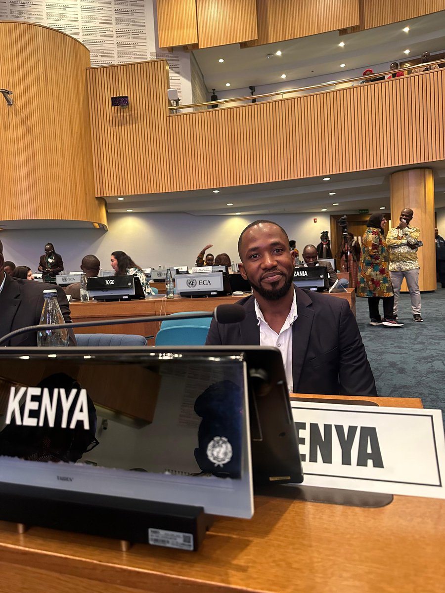 Governor032's tweet photo. "Africa's challenge isn't frameworks its implementation" same thing affecting the AGenda 2030 on SDGs  #AddisAbaba #12THARFSD @FemnetProg @SDGsKenyaForum @YouthinSDGs https://t.co/0vqDwYlMNX