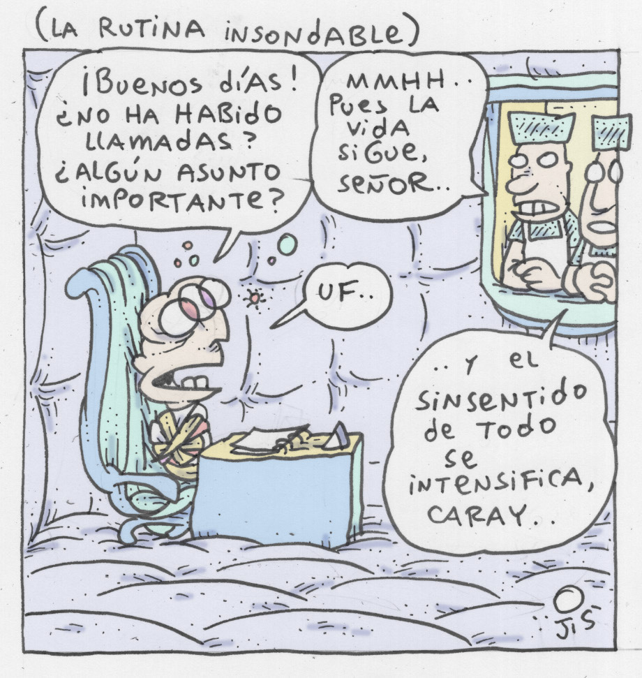 gacetaudeg's tweet photo. Y afuera todo sigue su curso… ✍️

Te compartimos el cartón de @jisvagoimperial de esta semana en la #GacetaUDG. ✍️

¡Chécalo! https://t.co/a3Aiq4AEU5