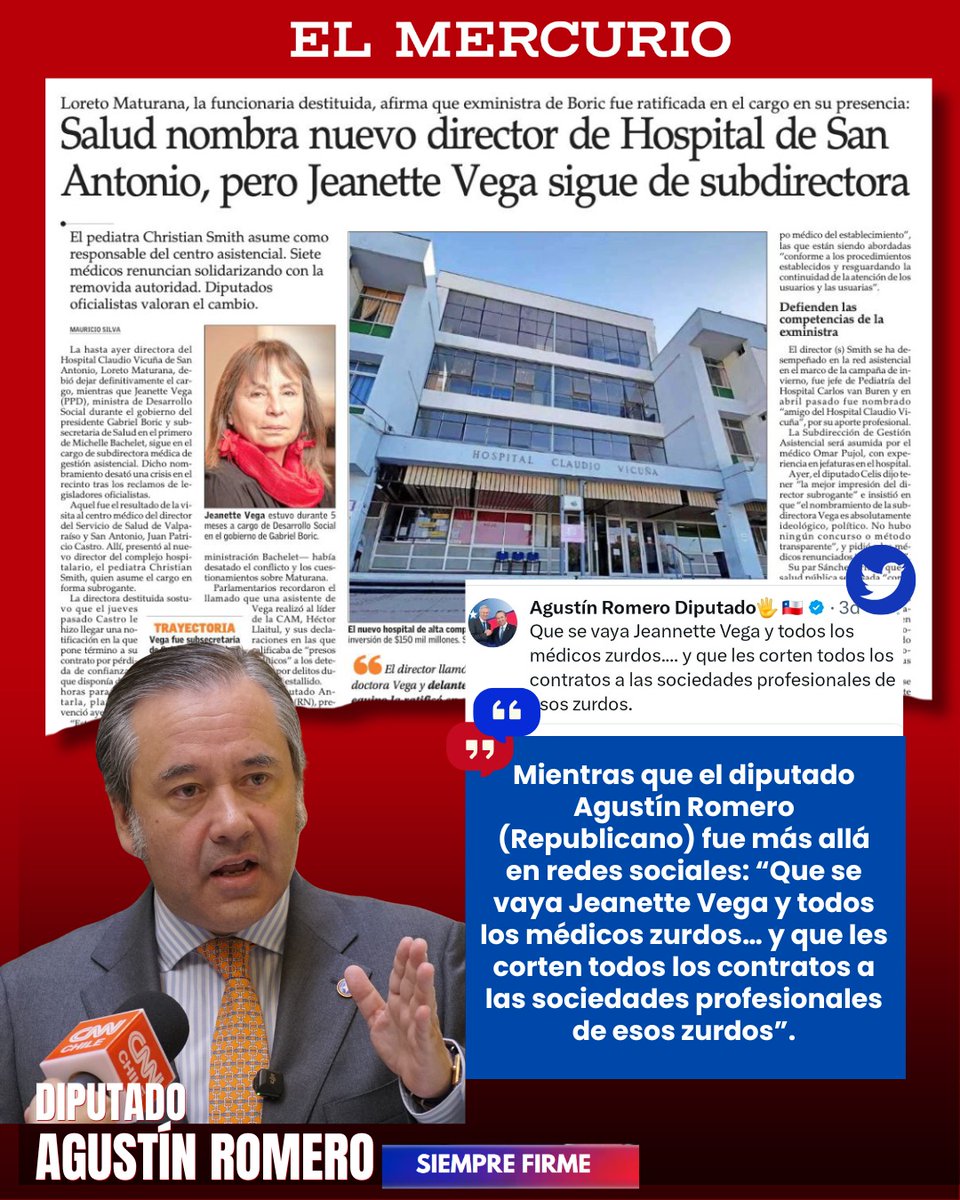 Agustín Romero Diputado🖐 🇨🇱 tweet media