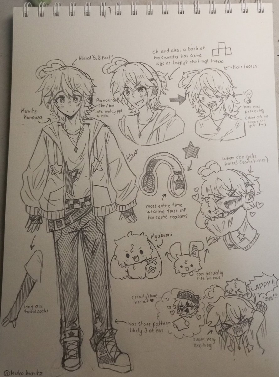 _kukokunitz's tweet photo. I can still hear some people saying that my art was "cute" or "adorable" I swear- 😭🙏 this made me go legit rn yep.

(Don't mind me staying up late for 12:00a.m. really) https://t.co/1ScL7hLpmD