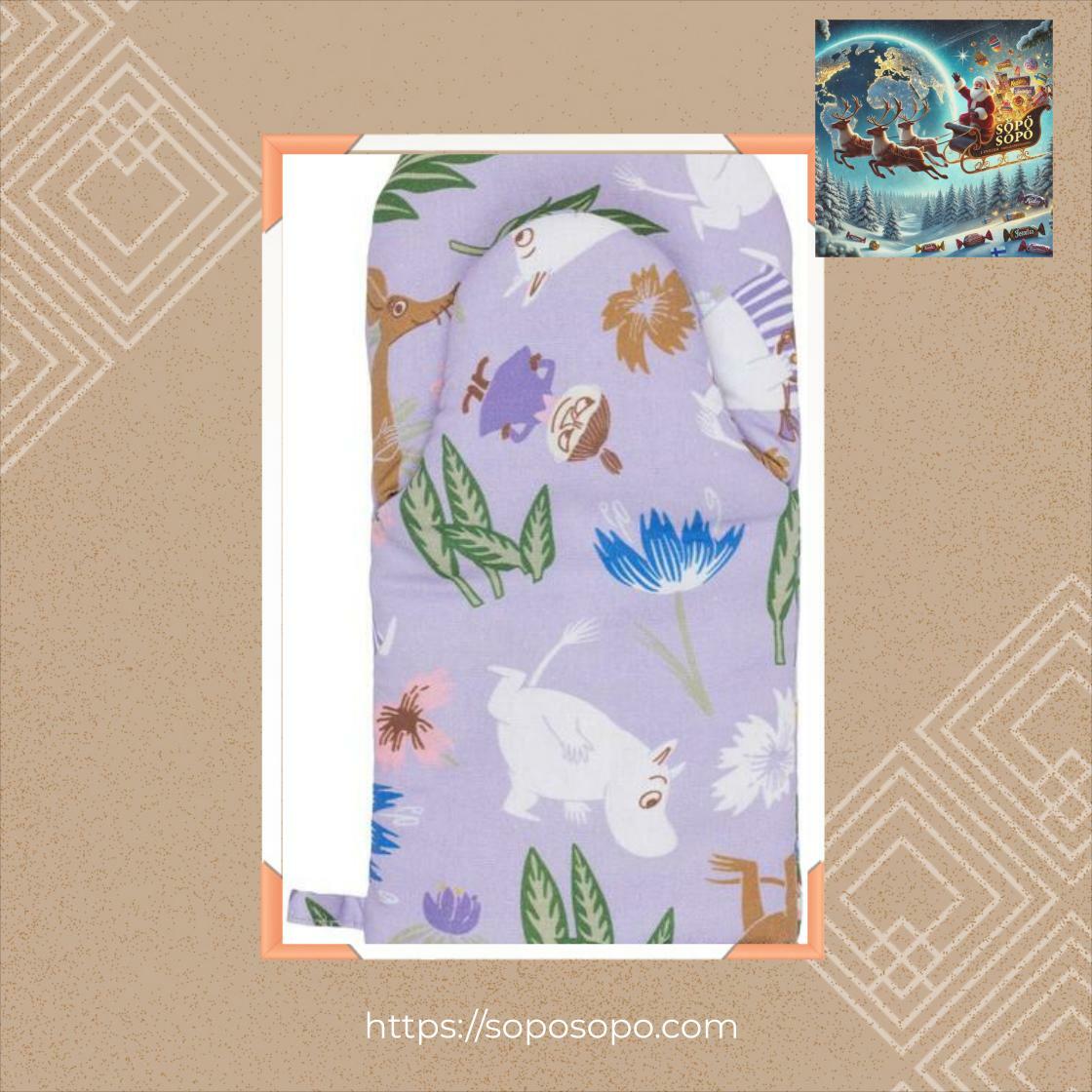 soposopo_jp's tweet image. Elevate your kitchen style with the Moomin Oven Mitt in striking purple. Experience authentic Finnish design while cooking up Nordic delights. Free shipping on orders over $100! #ScandinavianDesign #KitchenEssentials

Shop Now soposopo.com/products/moomi…