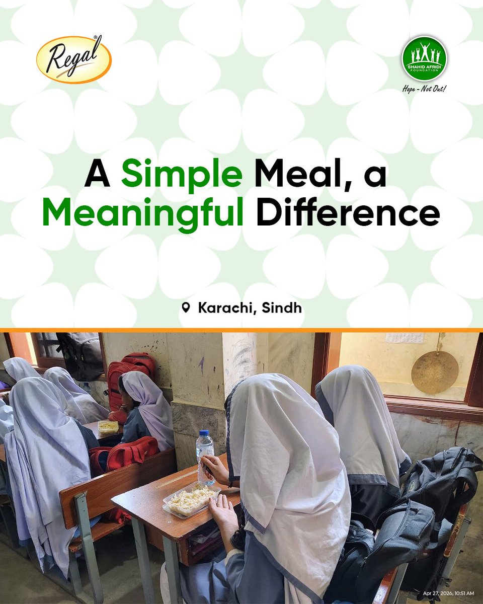 Shahid Afridi Foundation tweet media