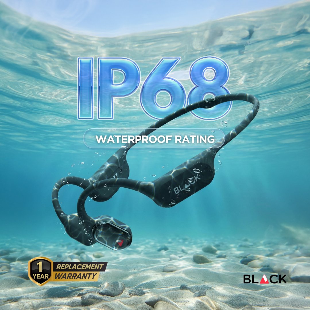 blacklyfug's tweet photo. No earbuds. No cords. No phone needed.
Just you, 32GB of your music, and 15 hours of bass. Introducing the BLACK BASS FIT. 
✔ Bone conduction tech
✔ IP68 waterproof
✔Bluetooth 6.0 with Dual Device Connection
Now available at https://t.co/j5vdN6HMKP https://t.co/mNSWy4bJR1