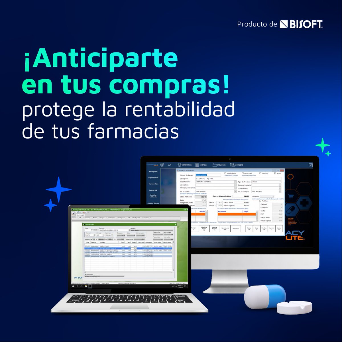 BisoftLatam's tweet photo. 💊📊 Si buscas comprar mejor en tu farmacia, anticiparte a la demanda es clave. Hay temporadas respiratorias, alergias, gastrointestinales o regreso a clases. Detectar patrones te ayuda a negociar mejor, comprar a tiempo y evitar sobreprecios por urgencia. https://t.co/E4aruw5lVK