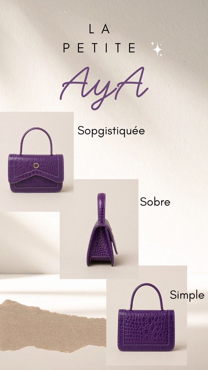 paulellebrand's tweet image. Bijou de maroquinerie, la petite Aya mauve , une touche de douceur , une dose d’élégance et sourtout cette confiance discrète qui fait toute la différence. 
Simple chic et inoubliable.

paulelle #madeinafrica #luxurybag #handcrafted #africanluxury