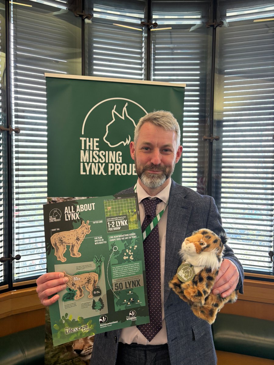 WillForster's tweet photo. #Woking residents care deeply about animal welfare and the environment. It's something I'm frequently contacted about.
 
That's why I attended an event about the potential reintroduction of lynx to Britain - which could help restore ecosystems and support woodland regeneration. https://t.co/qcvNXl6E8X