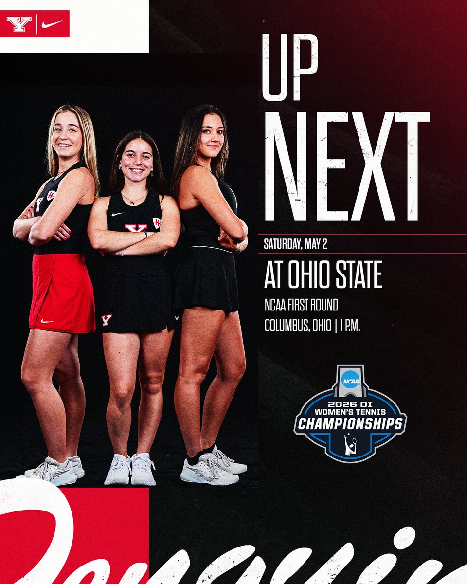 YSUWomensTennis's tweet image. 𝐏𝐨𝐬𝐭𝐬𝐞𝐚𝐬𝐨𝐧 𝐀𝐰𝐚𝐢𝐭𝐬! 🐧🎾

We travel to Columbus on Saturday to take on the Buckeyes in the @NCAATennis Championships!

#GoGuins 🐧