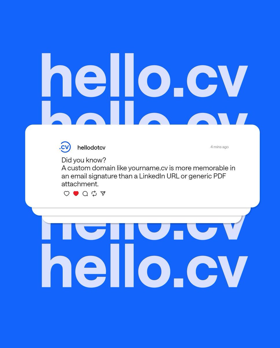 Hello.cv tweet media