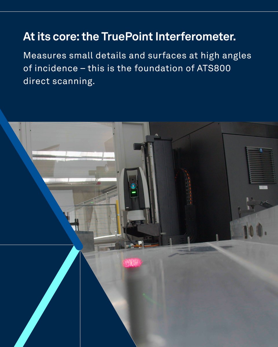 HexagonMI's tweet photo. The 𝗟𝗲𝗶𝗰𝗮 𝗔𝗯𝘀𝗼𝗹𝘂𝘁𝗲 𝗧𝗿𝗮𝗰𝗸𝗲𝗿 𝗔𝗧𝗦𝟴𝟬𝟬 combines reflector tracking with targetless direct scanning. Our white paper explains TruePoint Interferometer and C‑FMCW technology for accurate feature and edge measurement at distance.
👉 https://t.co/blXJayFdGc https://t.co/KYBbGzEqky