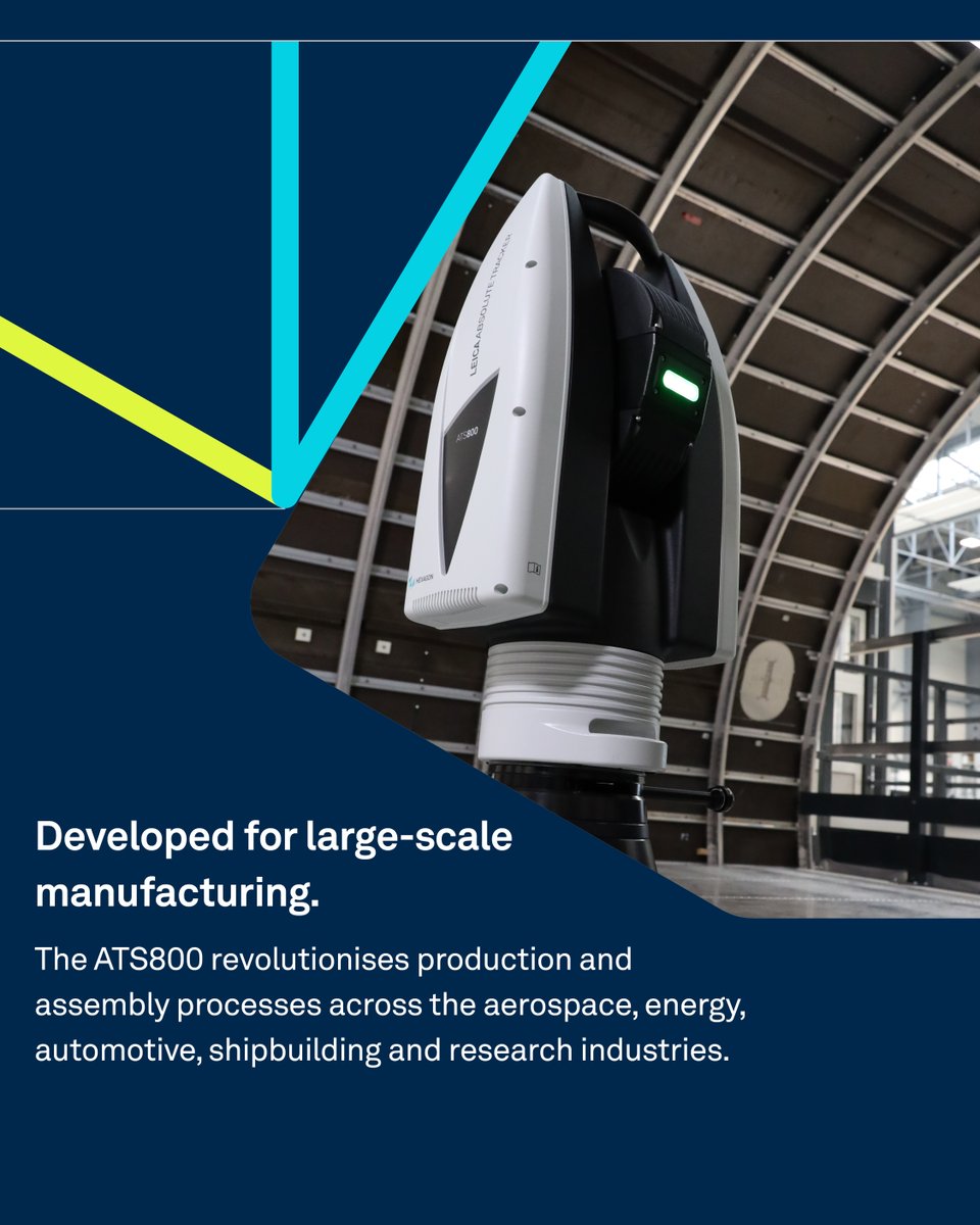 HexagonMI's tweet photo. The 𝗟𝗲𝗶𝗰𝗮 𝗔𝗯𝘀𝗼𝗹𝘂𝘁𝗲 𝗧𝗿𝗮𝗰𝗸𝗲𝗿 𝗔𝗧𝗦𝟴𝟬𝟬 combines reflector tracking with targetless direct scanning. Our white paper explains TruePoint Interferometer and C‑FMCW technology for accurate feature and edge measurement at distance.
👉 https://t.co/blXJayFdGc https://t.co/KYBbGzEqky
