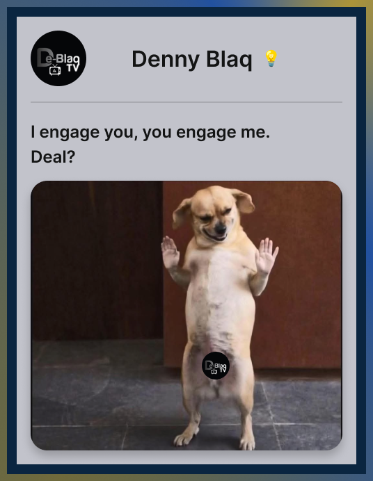 Denny~Blaq tweet media