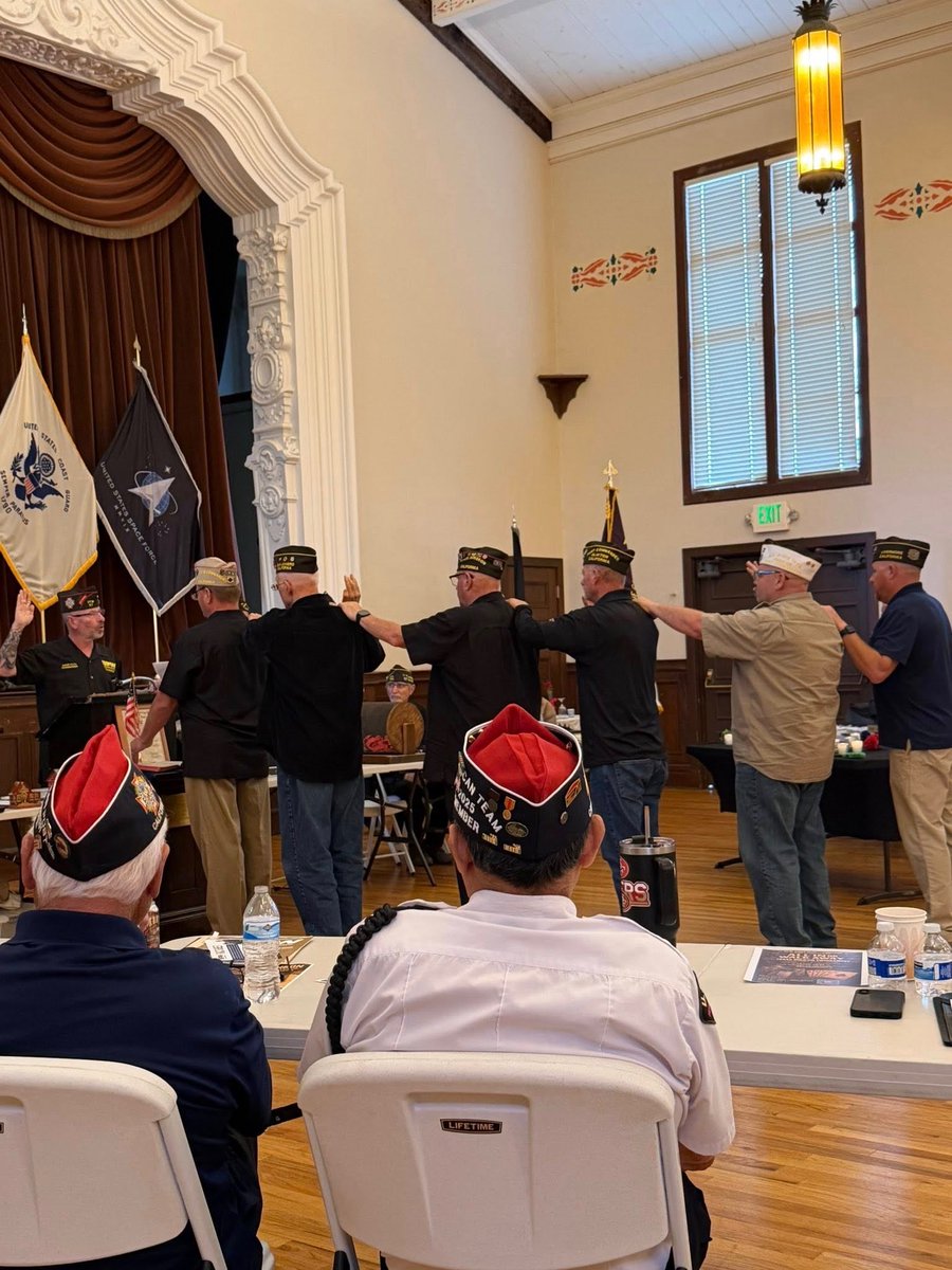VFWCalifornia's tweet image. District 10 held the installation of officers for the 2026-2027 year and they are ready to lead!

This team is stepping forward with purpose for the year ahead. Congratulations to all!👏🤩🇺🇸

#VFWCA #VFW #StillServing #Leadership #Veterans