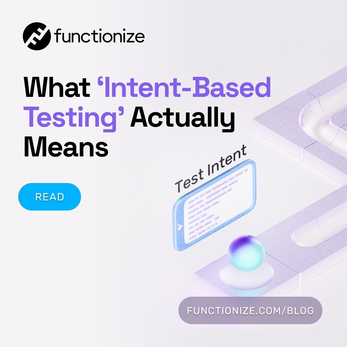 Functionize's tweet photo. QA teams spend 70% of time fixing broken scripts, not finding bugs.

Intent-based testing fixes this. Define outcomes, let AI handle the rest.
https://t.co/EOPfiDzyQ5

 #TestAutomation https://t.co/OhKyvUx2Im