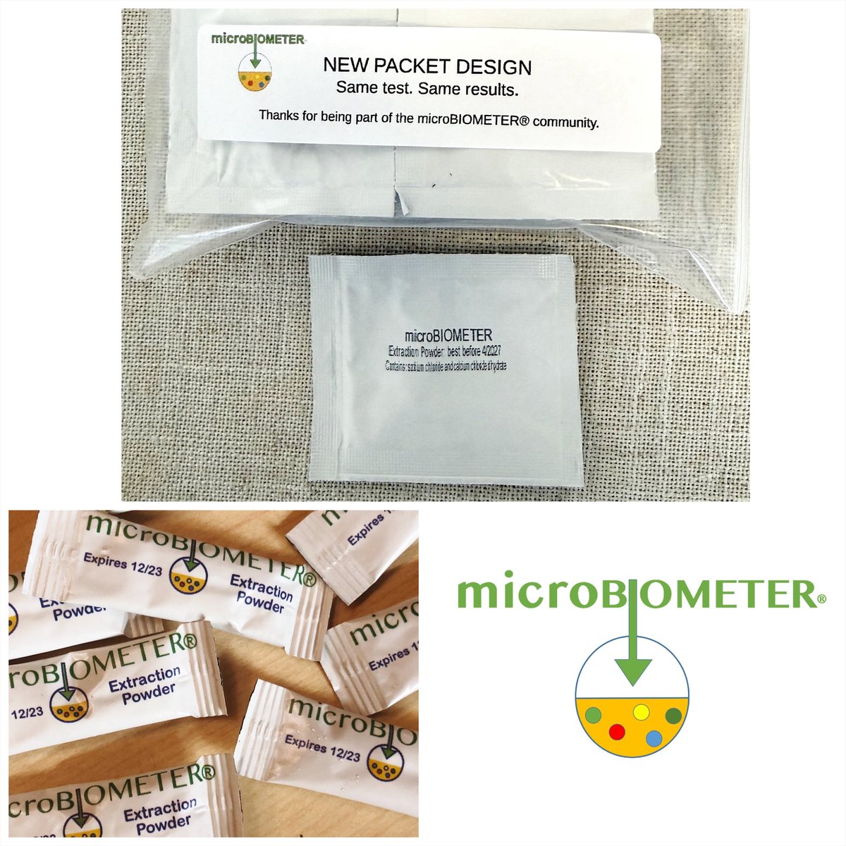Microbiometer tweet media