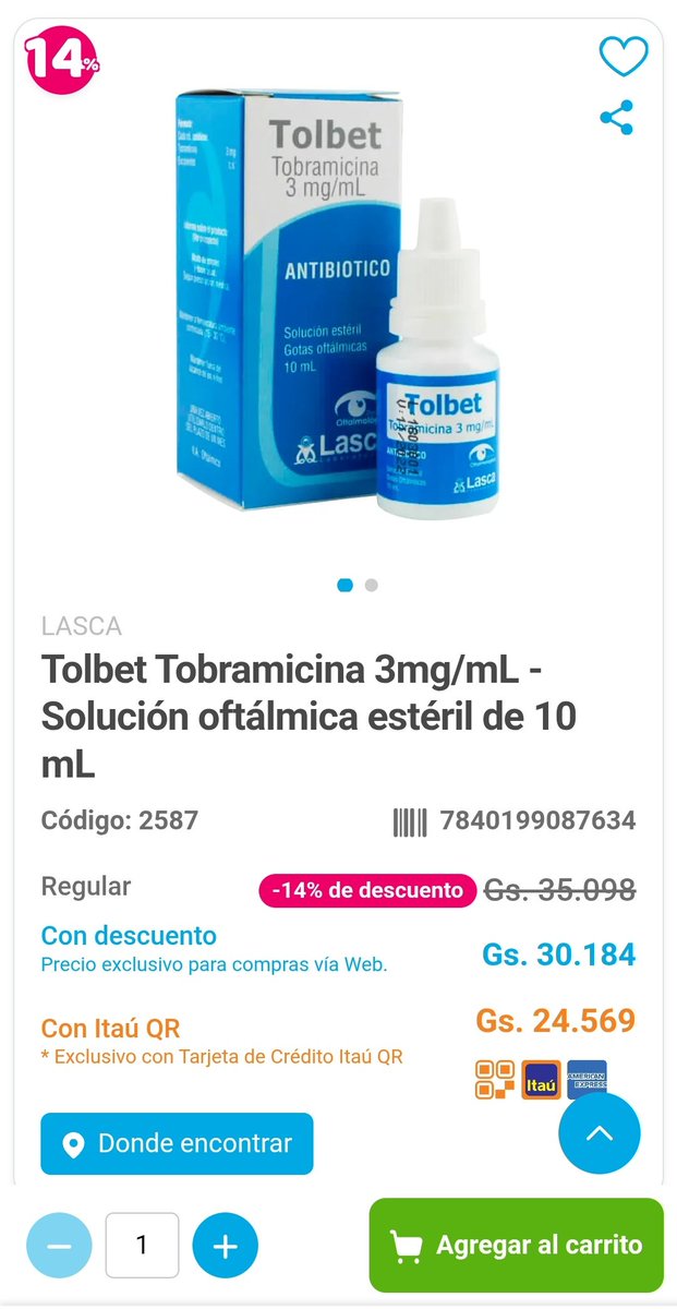 Hola! Uno de los michis está con infección en los ojitos, si alguien nos puede ayudar a comprar la medicación, toda ayuda es bienvenida. Mi alias es 0981 128 553, mil gracias
