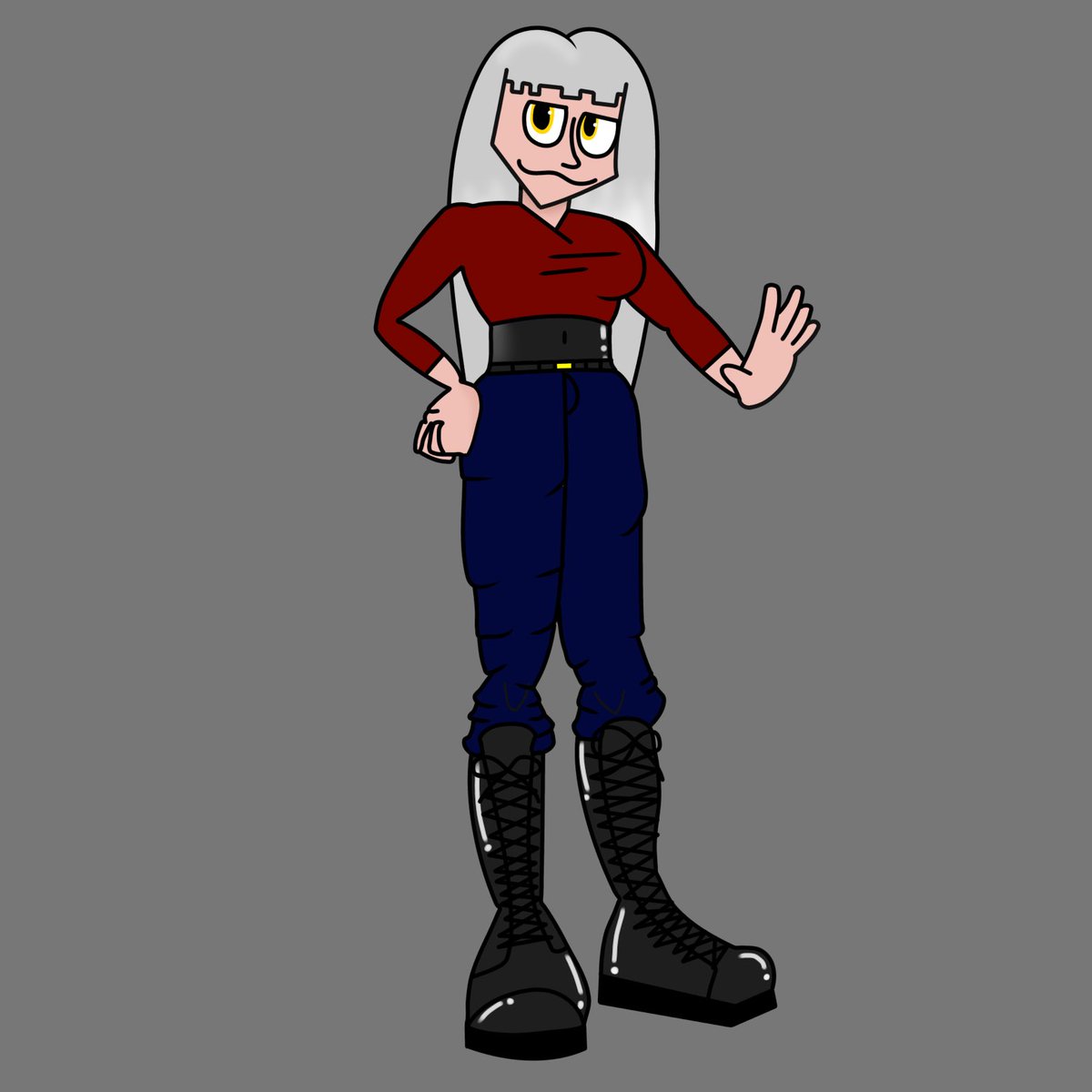 the_real_Zekhie's tweet image. Nueva ref para morly 
#OC