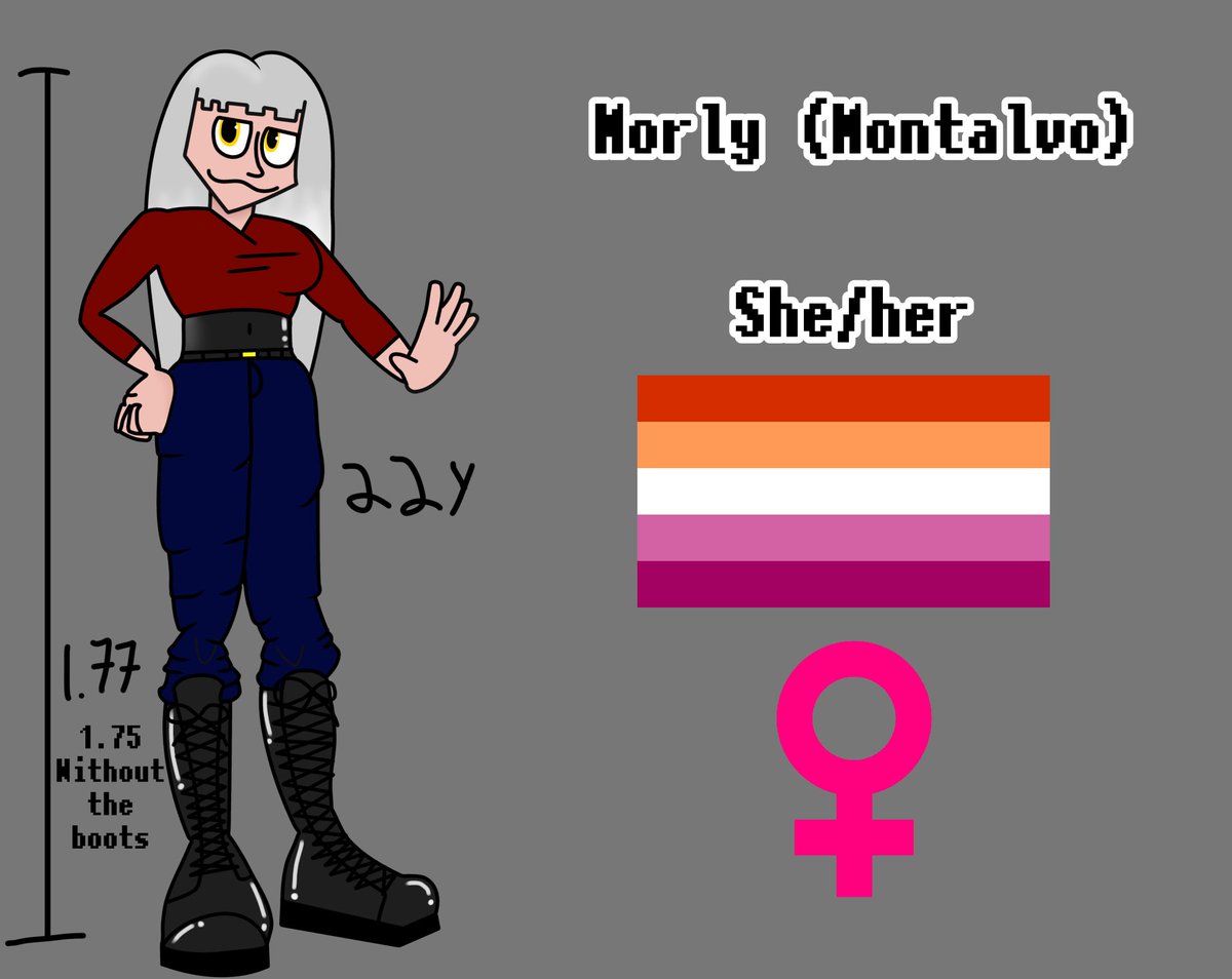 the_real_Zekhie's tweet image. Nueva ref para morly 
#OC