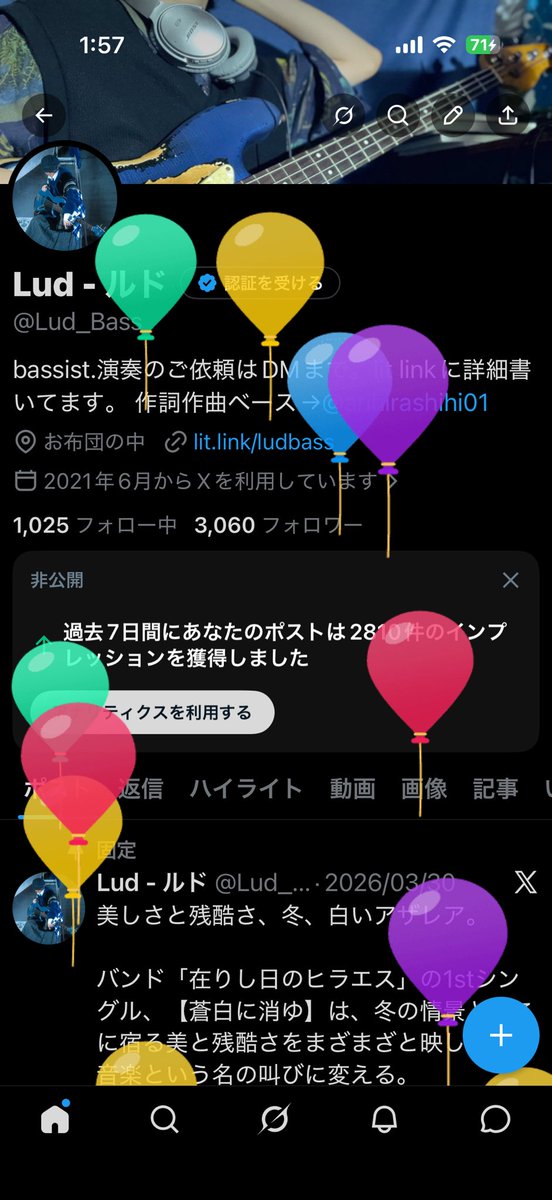 Lud - ルド tweet media