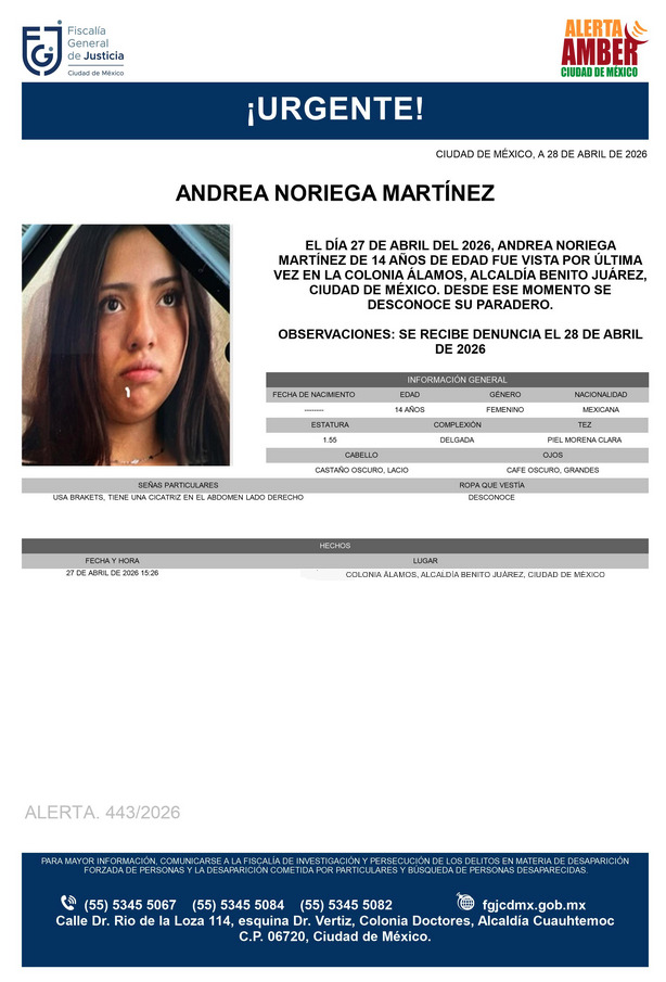 Alerta Amber CDMX tweet media