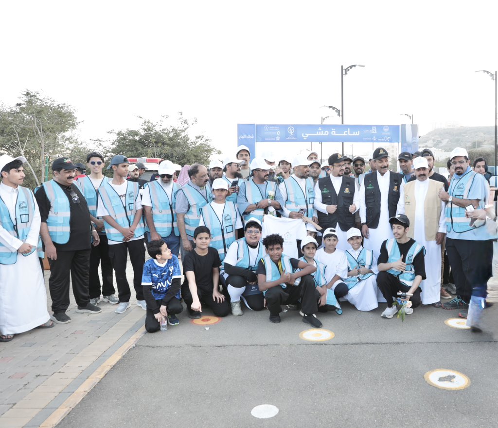 sports_albaha's tweet photo. #جمعية جارة السحاب الرياضية تشارك في  فعالية #ساعة_مشي و التي أتت بتوجيه من أمير منطقة #الباحة و نظمها #فرع_وزارة_الرياضة_بالباحة وعدد من الجهات الحكومية. https://t.co/t1ki1zaF0a