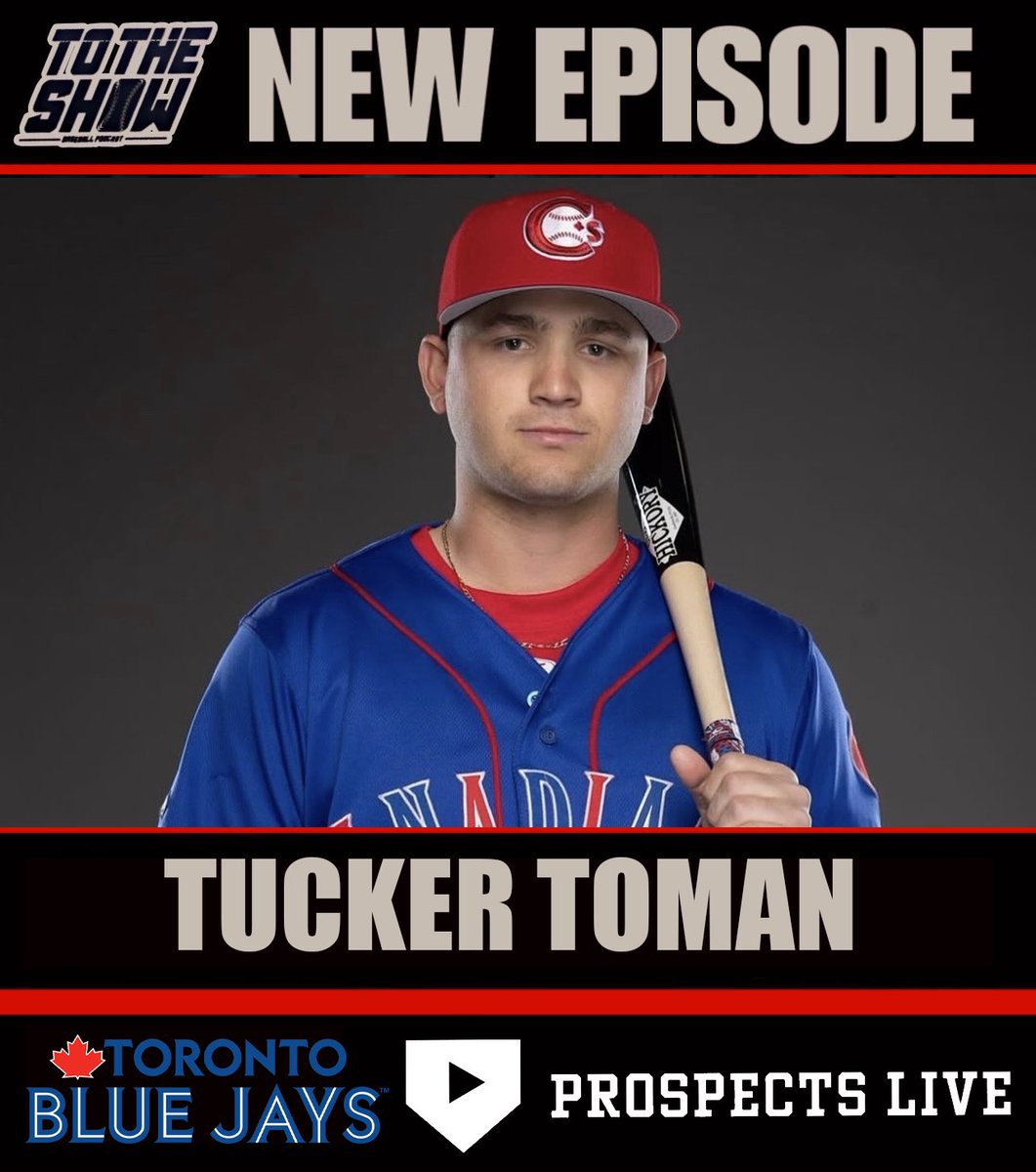 TotheShowBBPod's tweet photo. Blue Jays prospect Tucker Toman joins the show!

Tucker has been on fire at the plate to start 2026 and we dive into what’s been working for him.

Watch/Listen: https://t.co/chheyeynzg https://t.co/eZZvROnwnb