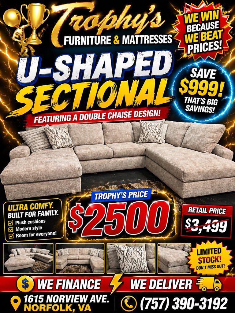 DaGhettoTrophy's tweet image. @trophysfurnitureandmattresses #furniture #mattresses #VA #fyp #fypage 🚚SAME DAY DELIVERY 🏆